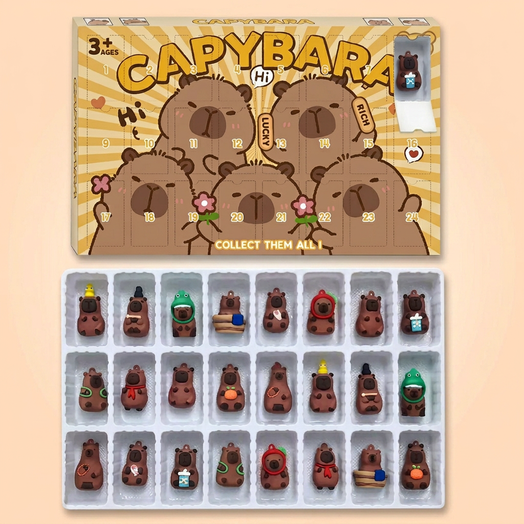 Calendrier de l'Avent Capybara - VIVA CAPYBARA