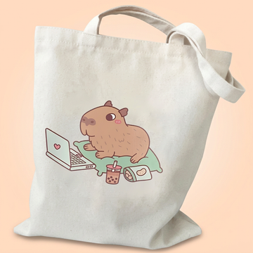 Capybara Tote Bag - VIVA CAPYBARA