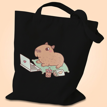 Capybara Tote Bag - VIVA CAPYBARA