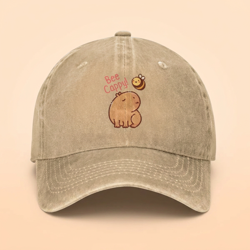 Casquette Capybara Bee - VIVA CAPYBARA — VIVA CAPYBARA