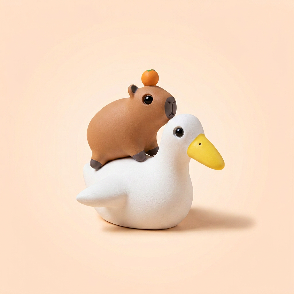 Figurine Capybara kawaii - VIVA CAPYBARA
