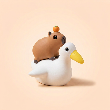 Figurine Capybara kawaii - VIVA CAPYBARA