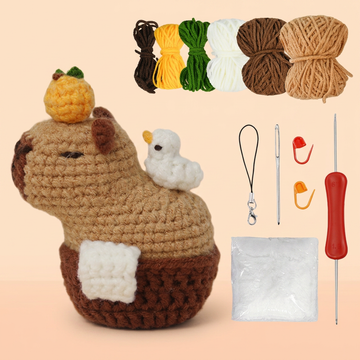 Kit Crochet Capybara - VIVA CAPYBARA