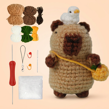 Kit Crochet Capybara - VIVA CAPYBARA