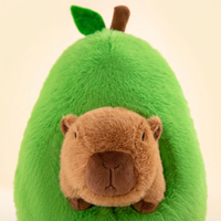 Peluche Capybara Avocat - VIVA CAPYBARA