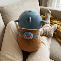 Peluche Capybara Baby Shark - VIVA CAPYBARA