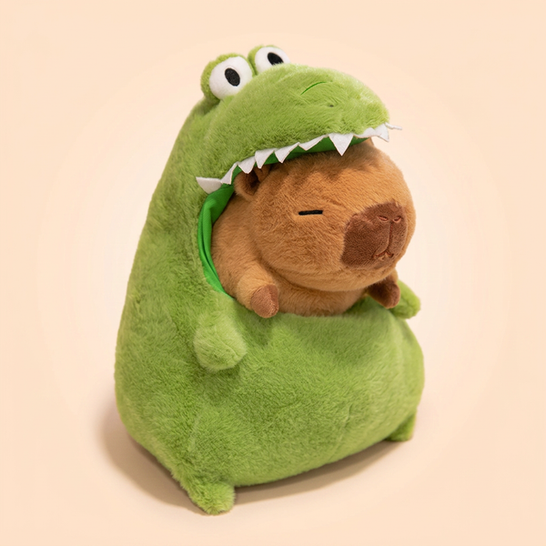 Peluche Capybara Dinosaure - VIVA CAPYBARA — VIVA CAPYBARA