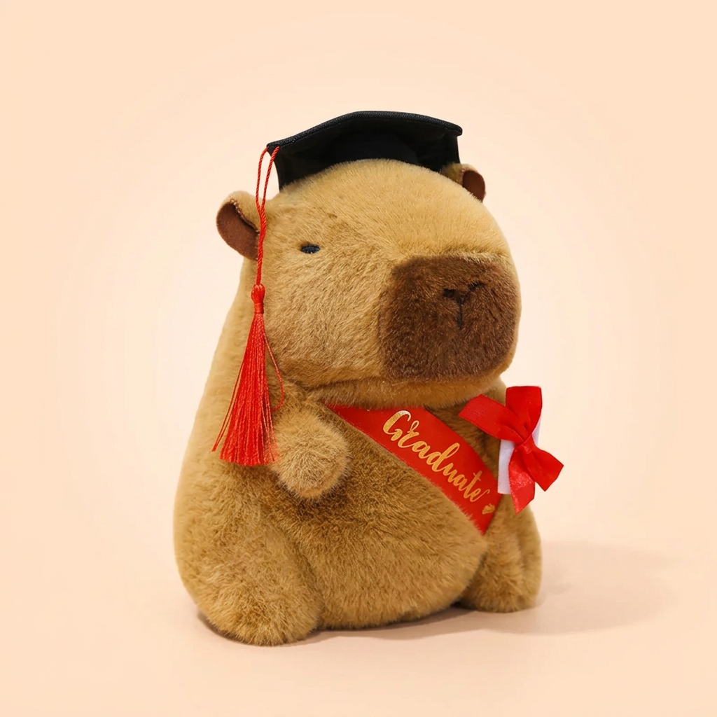 Peluche Capybara Diplômé - VIVA CAPYBARA