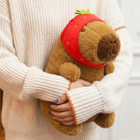 Peluche Capybara Fraise - VIVA CAPYBARA