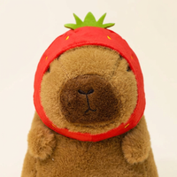 Peluche Capybara Fraise - VIVA CAPYBARA