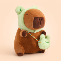 Peluche Capybara Grenouille - VIVA CAPYBARA