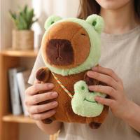 Peluche Capybara Grenouille - VIVA CAPYBARA