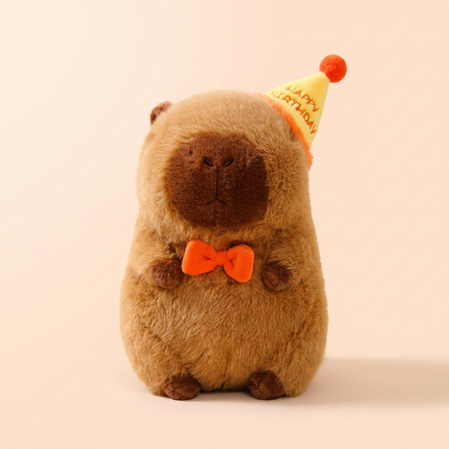 Peluche Capybara "Happy Birthday" - VIVA CAPYBARA