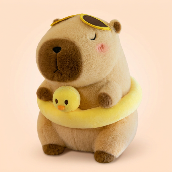 Peluche Capybara à la Plage - VIVA CAPYBARA — VIVA CAPYBARA
