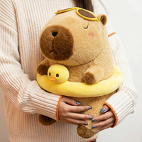 Peluche Capybara à la Plage - VIVA CAPYBARA