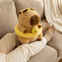 Peluche Capybara à la Plage - VIVA CAPYBARA