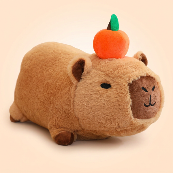 Peluche Capybara avec Orange - VIVA CAPYBARA — VIVA CAPYBARA