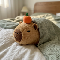 Peluche Capybara avec Orange - VIVA CAPYBARA