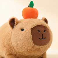 Peluche Capybara avec Orange - VIVA CAPYBARA