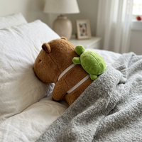 Peluche Capybara avec Tortue - VIVA CAPYBARA