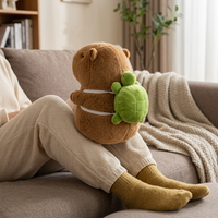 Peluche Capybara avec Tortue - VIVA CAPYBARA