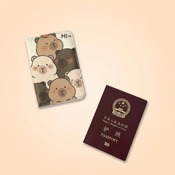 Porte Passeport Capybara - VIVA CAPYBARA