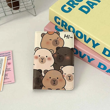 Porte Passeport Capybara
