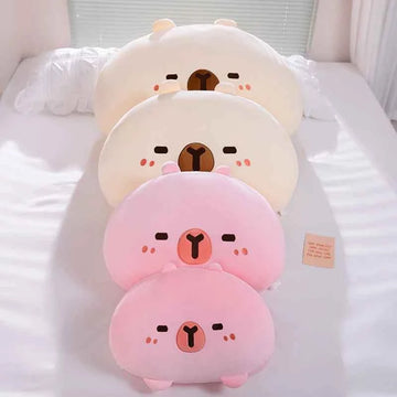 Coussin Capybara Kawaii