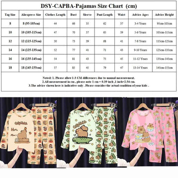 Pyjama Capybara Fille