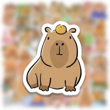 Sticker Capybara Kawaii
