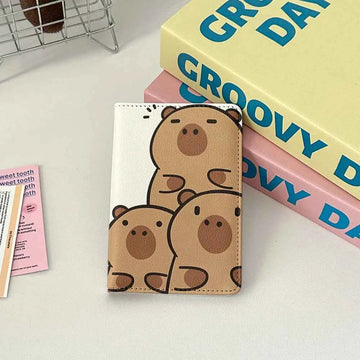 Porte Passeport Capybara