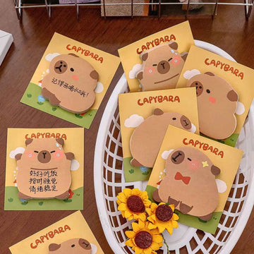 Bloc-notes adhésif Capybara