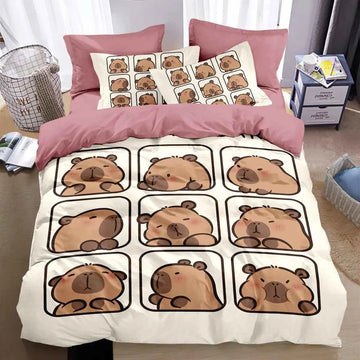 Housse de Couette Capybara