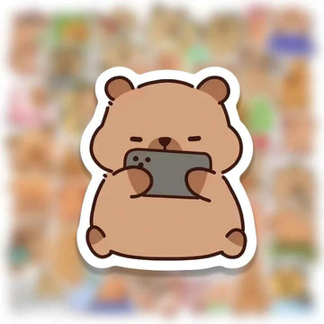 Sticker Capybara Kawaii