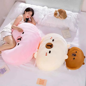 Coussin Capybara Kawaii