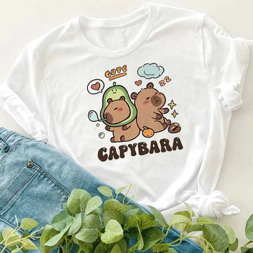 T-shirt Capybara Kawai