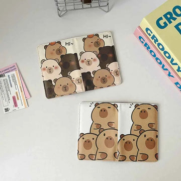 Porte Passeport Capybara