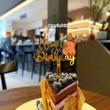 Gâteau Anniversaire Capybara
