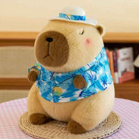 Peluche Capybara à la Plage