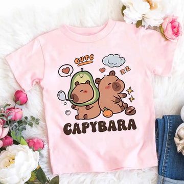 T-shirt Capybara Kawai