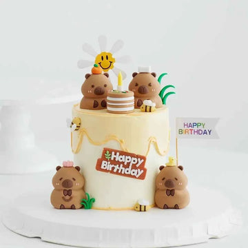 Gâteau Anniversaire Capybara
