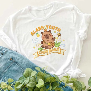 T-shirt Capybara Kawai