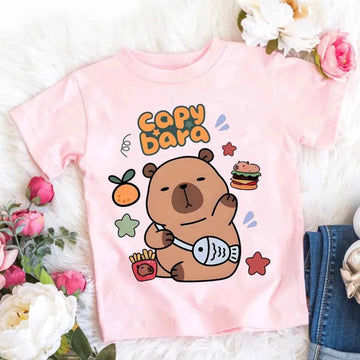 T-shirt Capybara Kawai