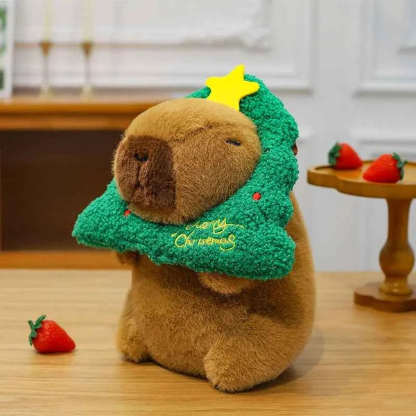 Peluche Capybara Sapin — VIVA CAPYBARA