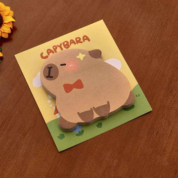 Bloc-notes adhésif Capybara