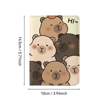 Porte Passeport Capybara