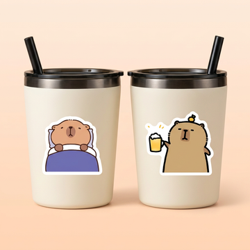 Sticker Capybara Kawaii - VIVA CAPYBARA