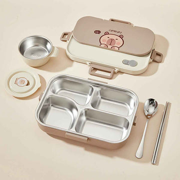 Lunch Box Capybara Acier