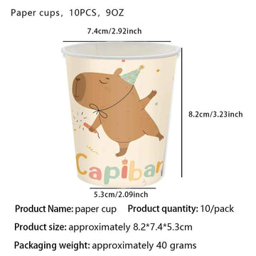 Kit Décoration Anniversaire Capybara