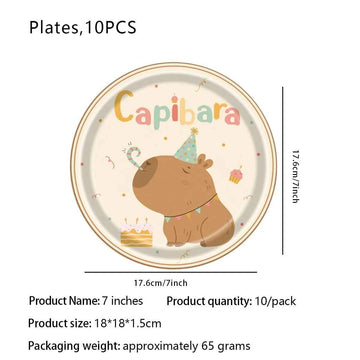 Kit Décoration Anniversaire Capybara
